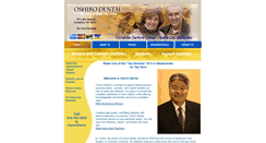 Desktop Screenshot of oshirodental.com